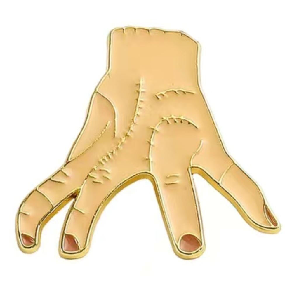 Thing Adams Family Pin